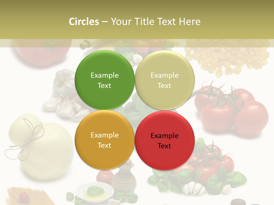 Herb Red Capsicum PowerPoint Template