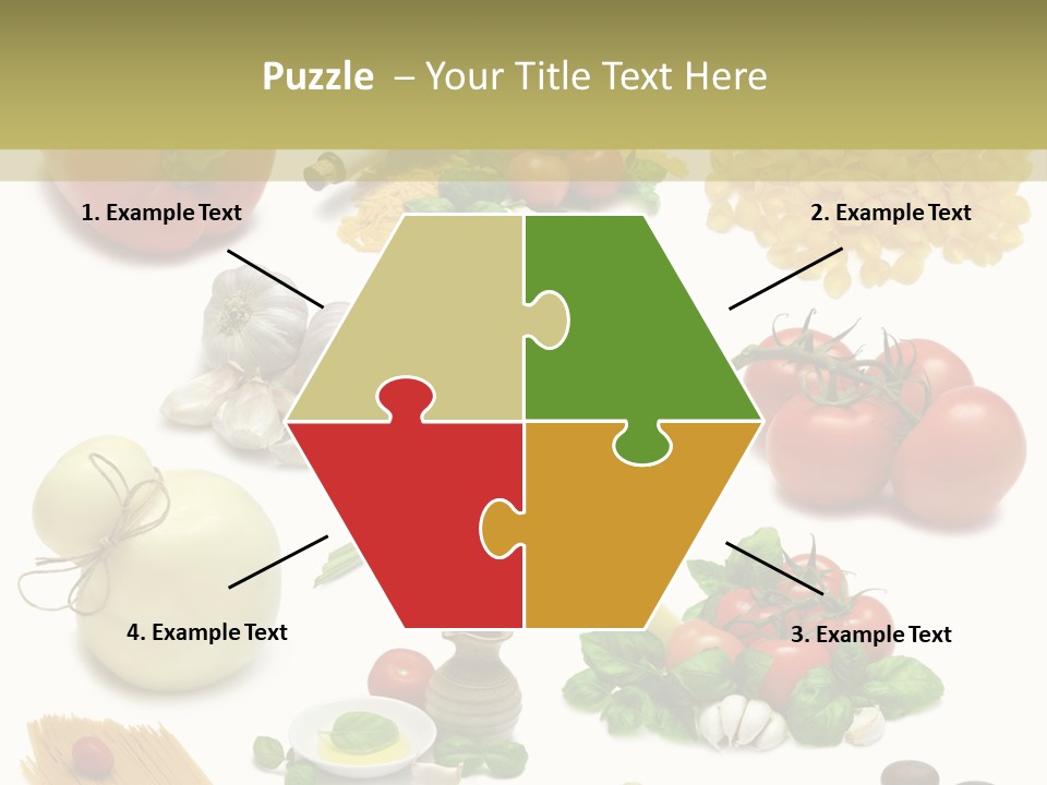 Herb Red Capsicum PowerPoint Template