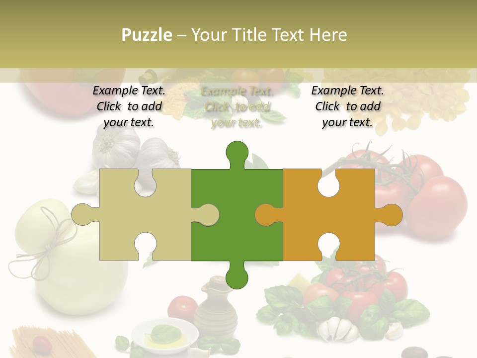 Herb Red Capsicum PowerPoint Template