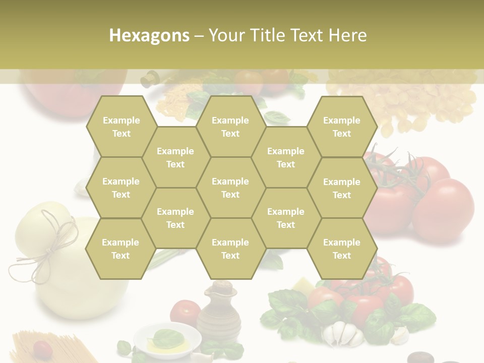 Herb Red Capsicum PowerPoint Template