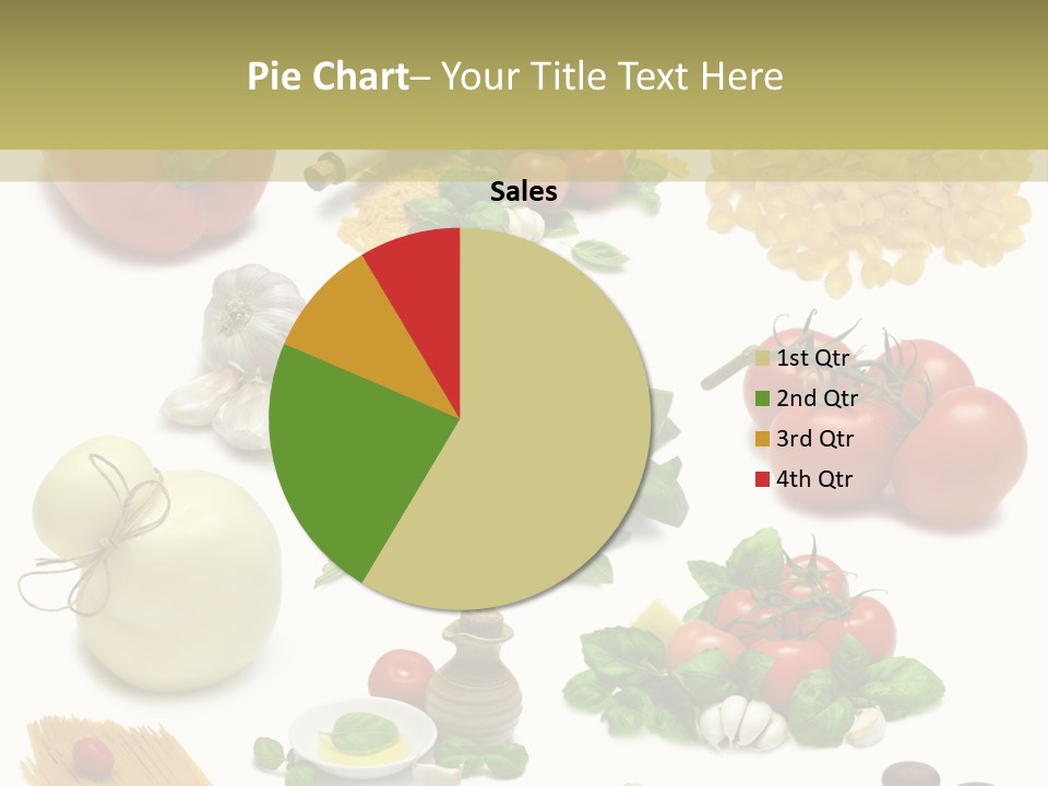 Herb Red Capsicum PowerPoint Template