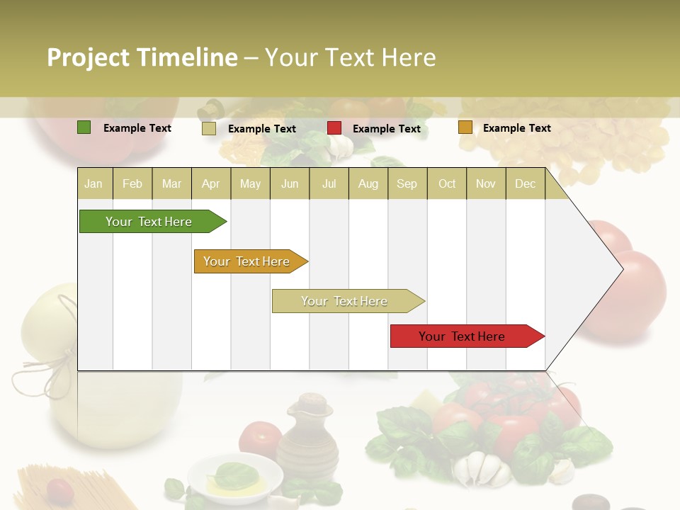 Herb Red Capsicum PowerPoint Template