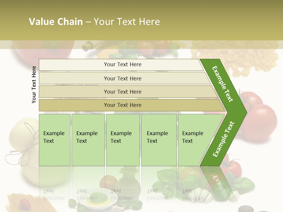 Herb Red Capsicum PowerPoint Template