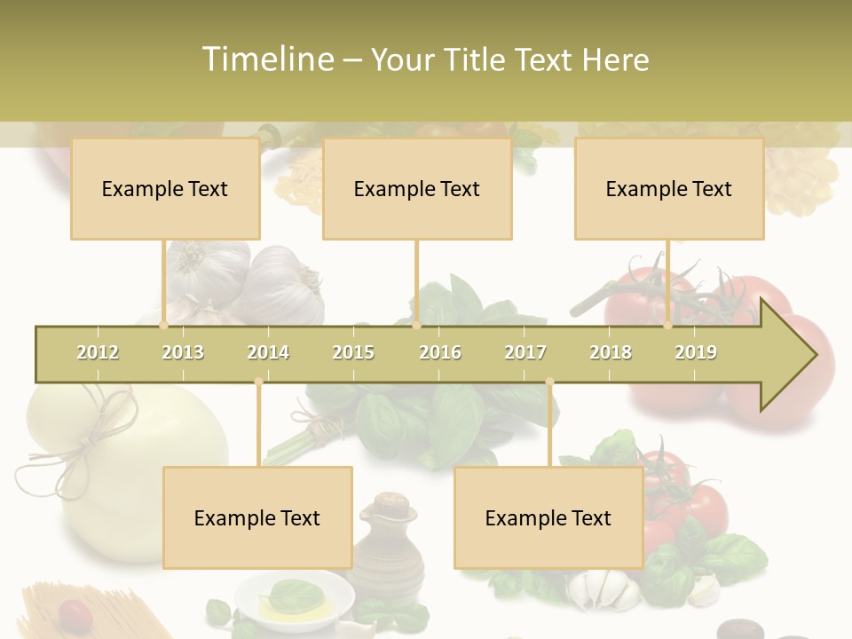 Herb Red Capsicum PowerPoint Template