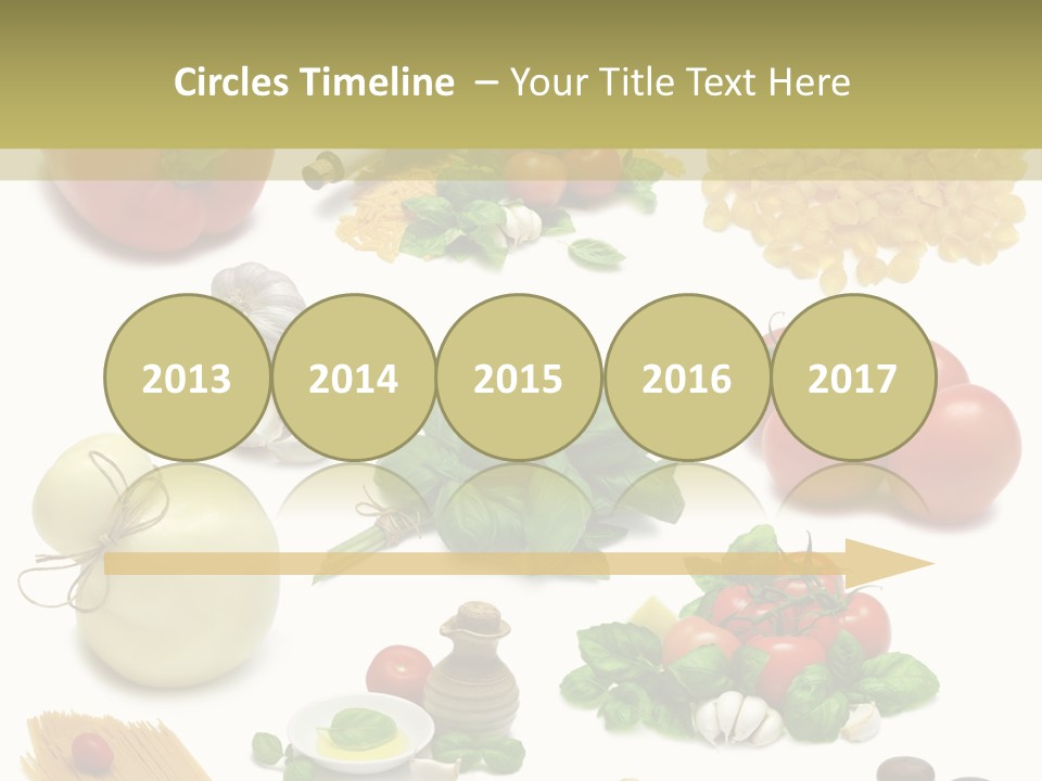 Herb Red Capsicum PowerPoint Template