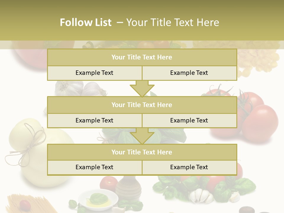 Herb Red Capsicum PowerPoint Template