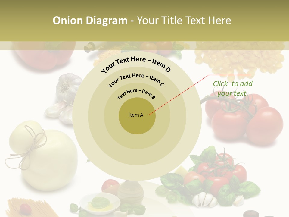 Herb Red Capsicum PowerPoint Template