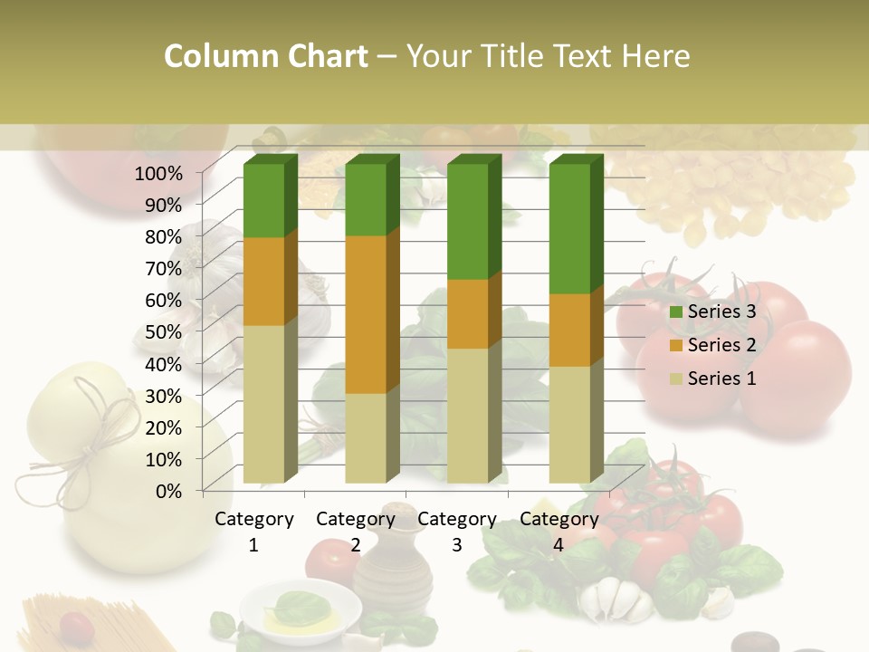 Herb Red Capsicum PowerPoint Template