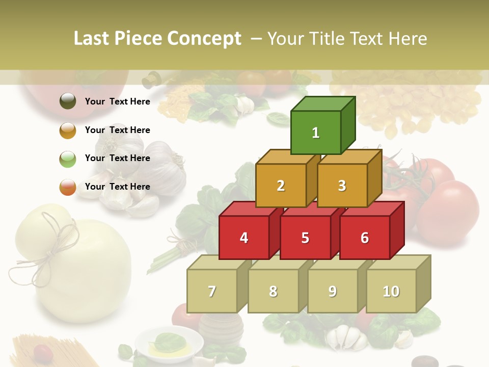 Herb Red Capsicum PowerPoint Template