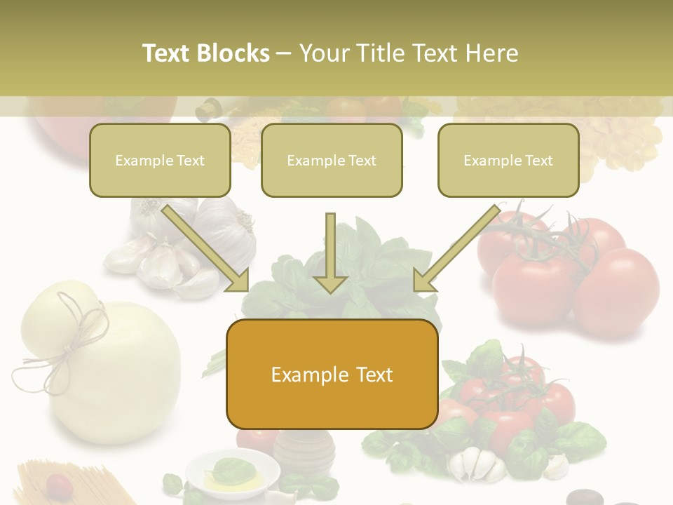 Herb Red Capsicum PowerPoint Template