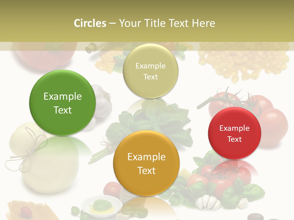 Herb Red Capsicum PowerPoint Template