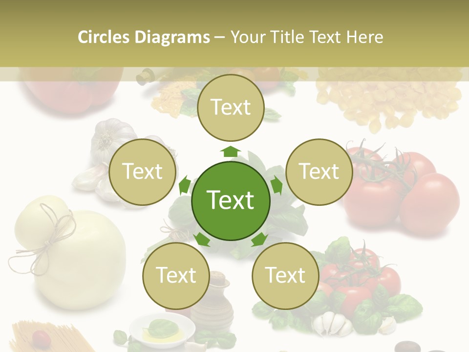 Herb Red Capsicum PowerPoint Template