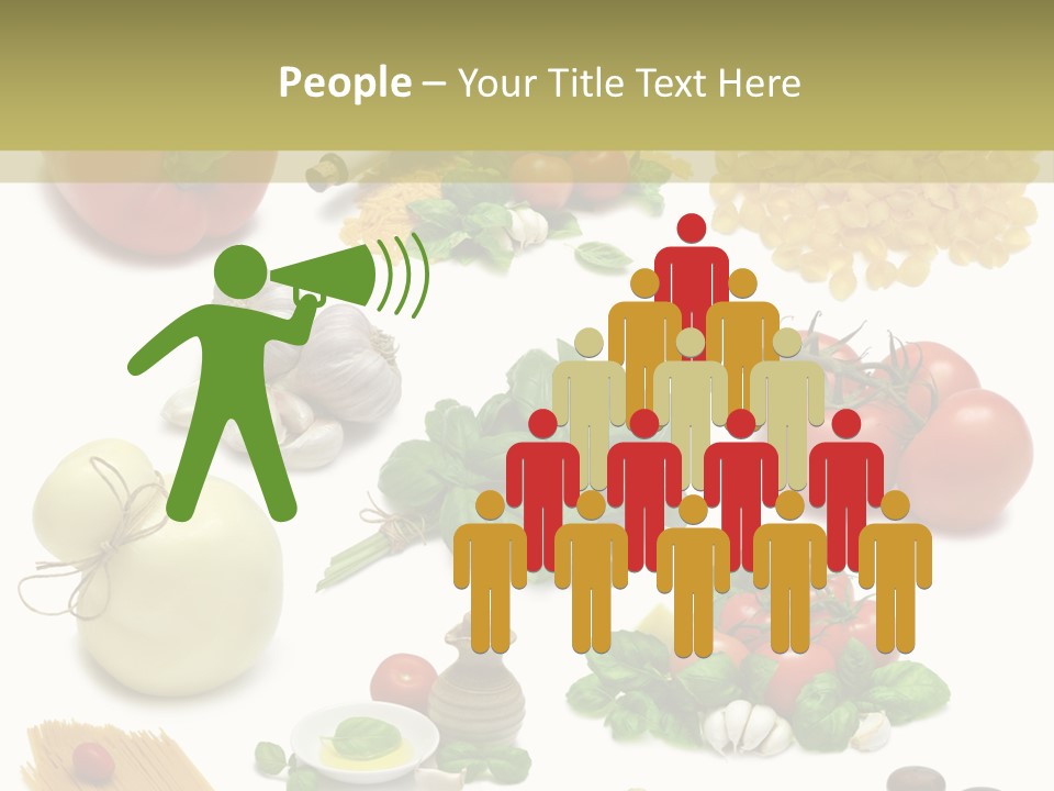 Herb Red Capsicum PowerPoint Template