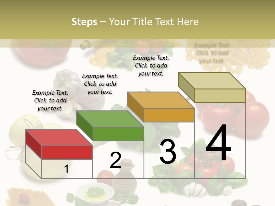 Herb Red Capsicum PowerPoint Template