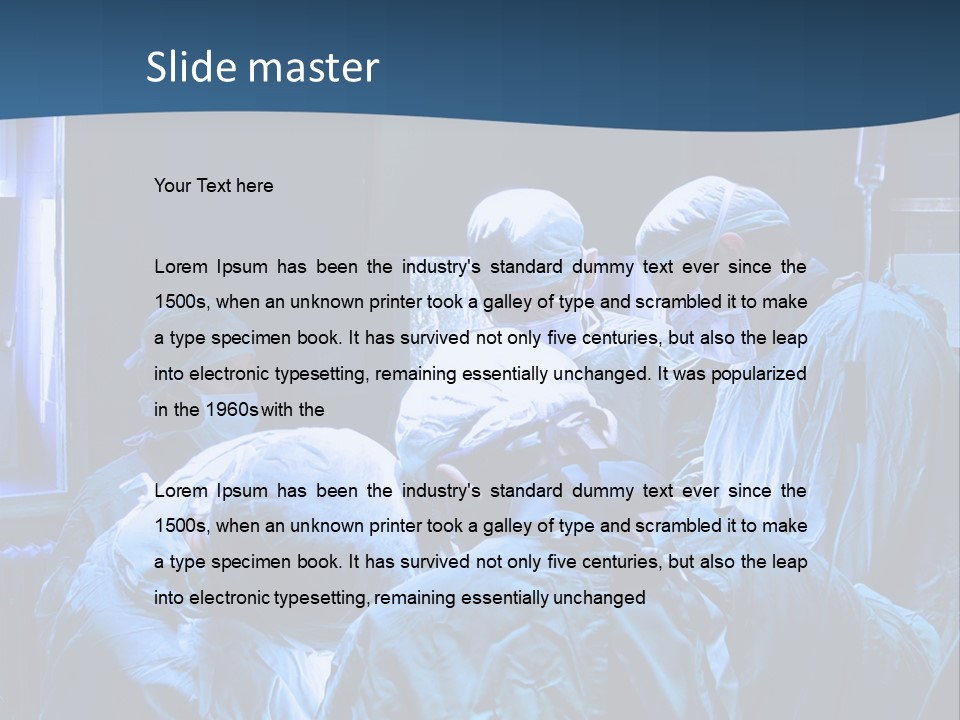 Operation Table Health PowerPoint Template