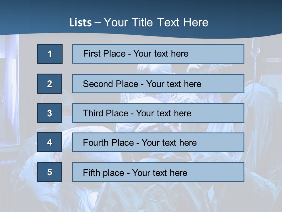 Operation Table Health PowerPoint Template