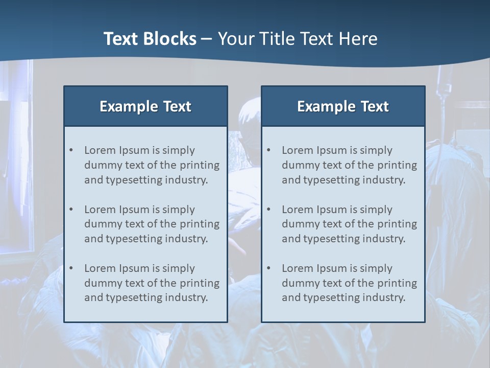 Operation Table Health PowerPoint Template