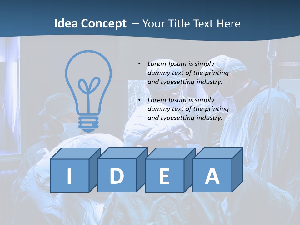 Operation Table Health PowerPoint Template
