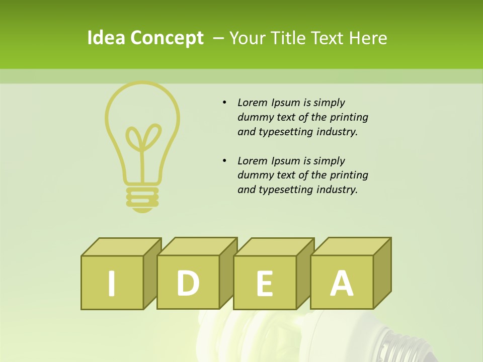 Intelligence Ecology Advertising PowerPoint Template