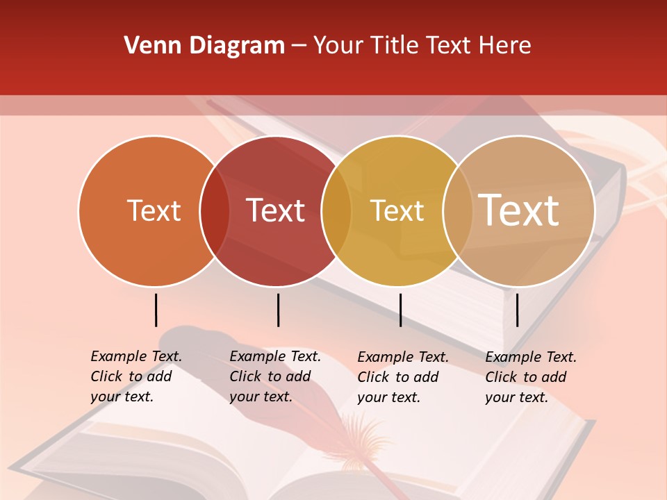 Blank Letter Inkstand PowerPoint Template