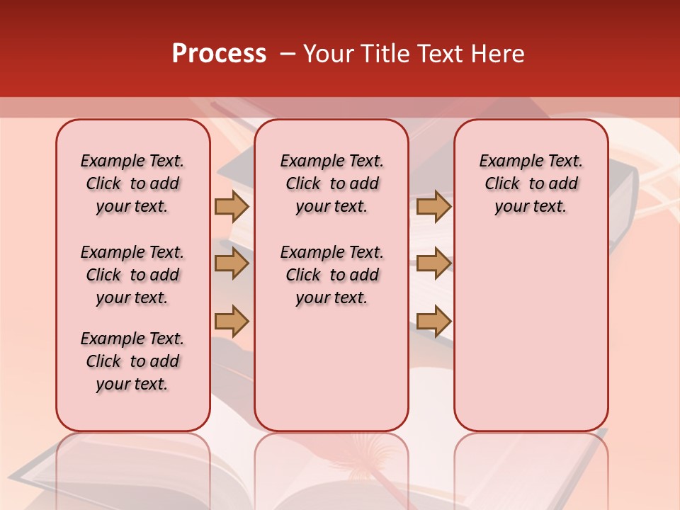 Blank Letter Inkstand PowerPoint Template