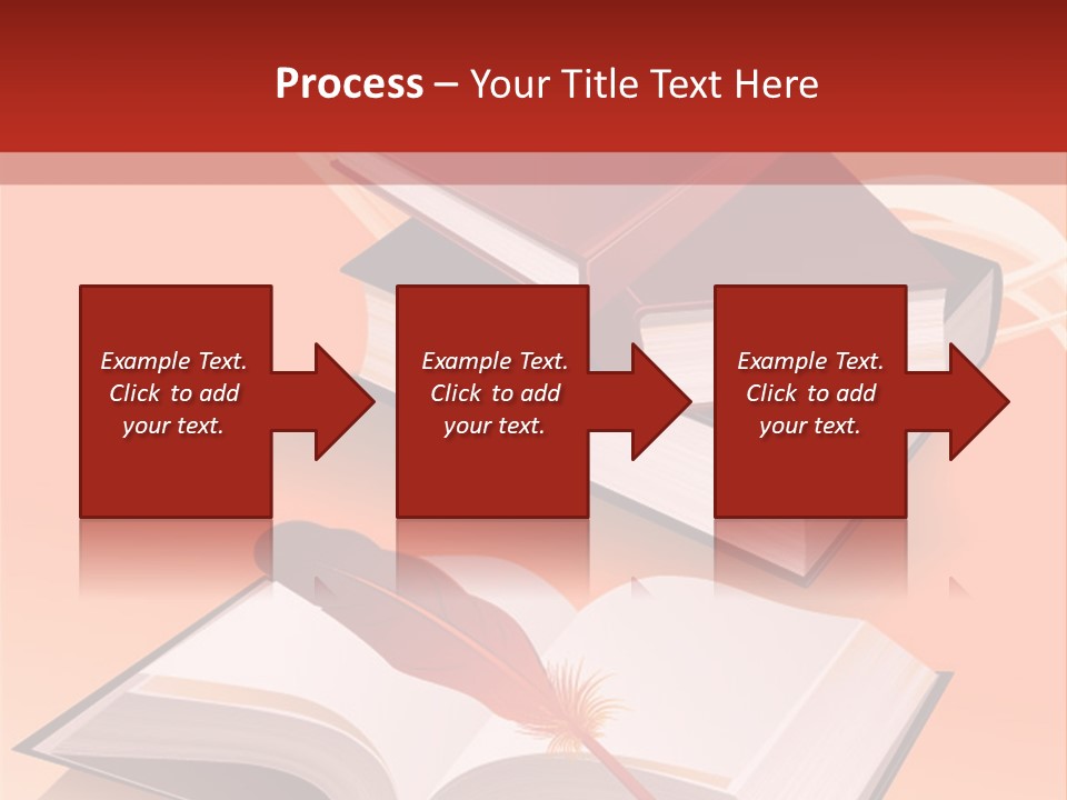 Blank Letter Inkstand PowerPoint Template