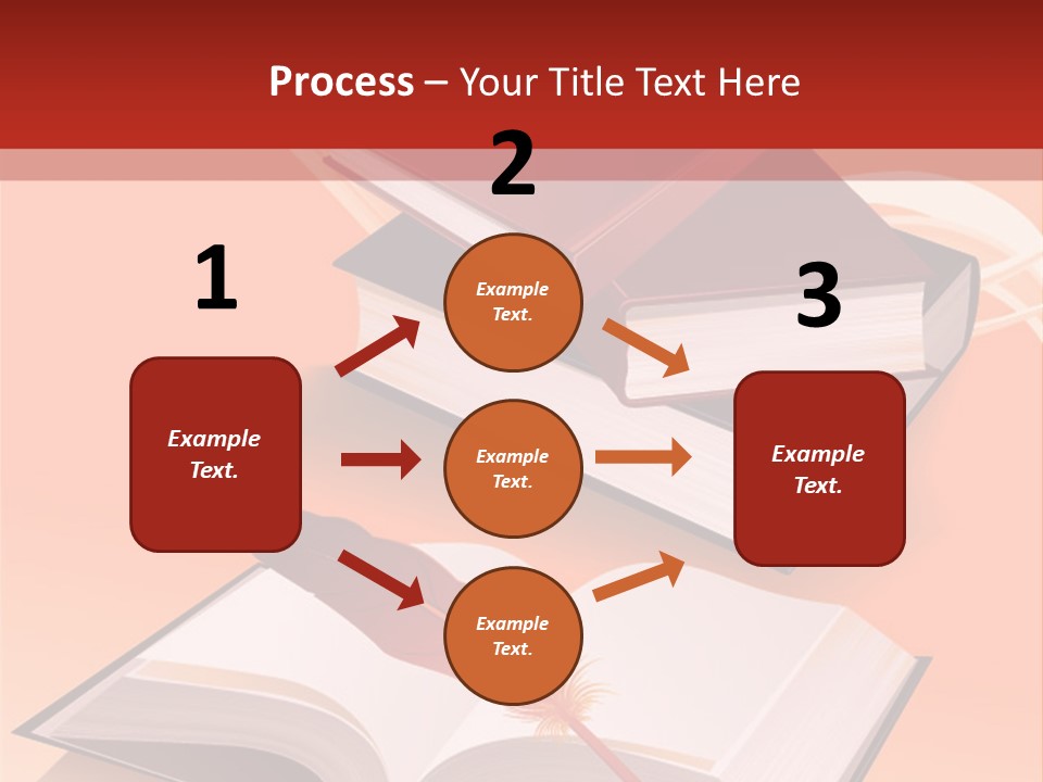 Blank Letter Inkstand PowerPoint Template