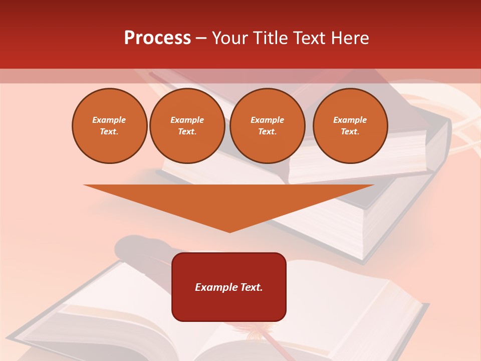 Blank Letter Inkstand PowerPoint Template