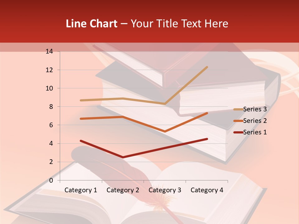 Blank Letter Inkstand PowerPoint Template