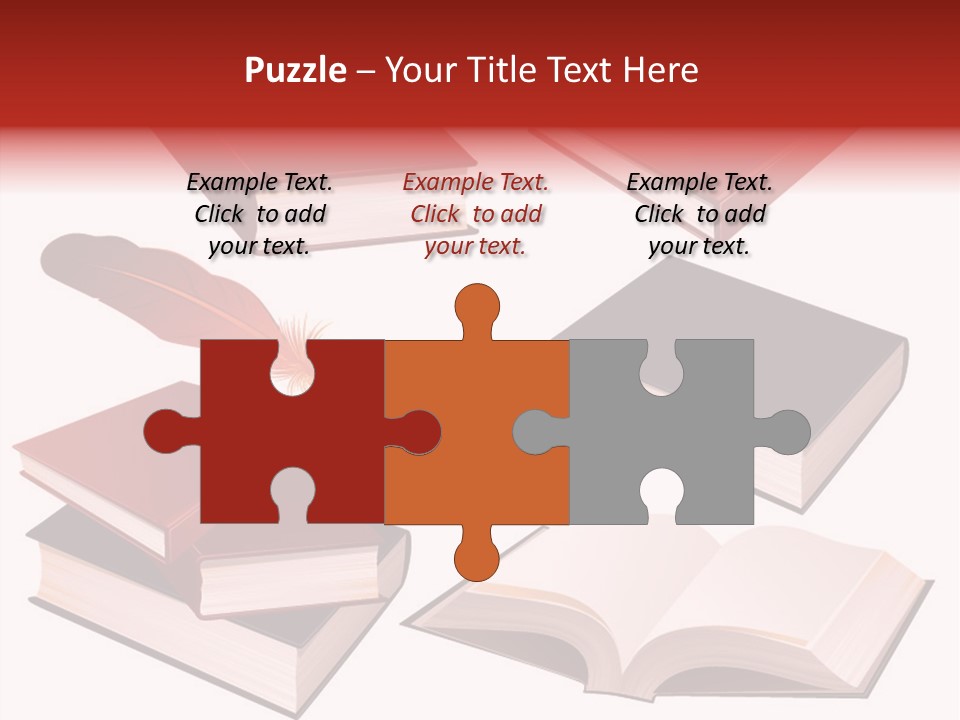 Document Writing Organizer PowerPoint Template