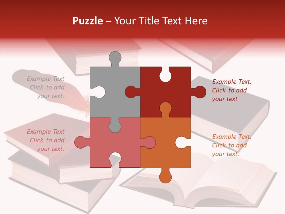 Document Writing Organizer PowerPoint Template