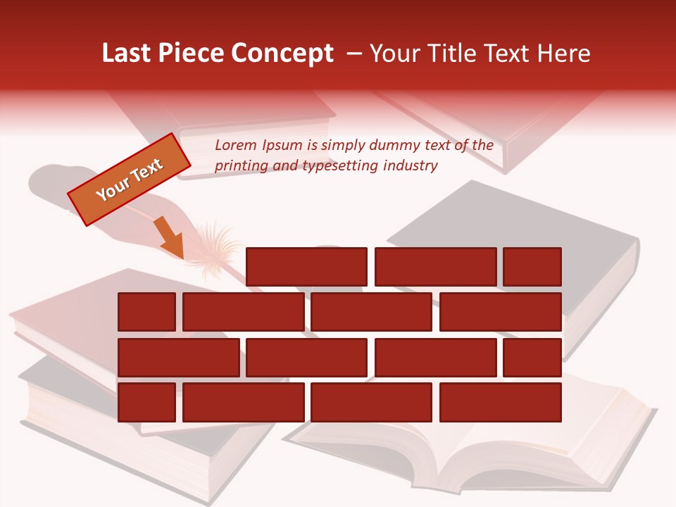 Document Writing Organizer PowerPoint Template