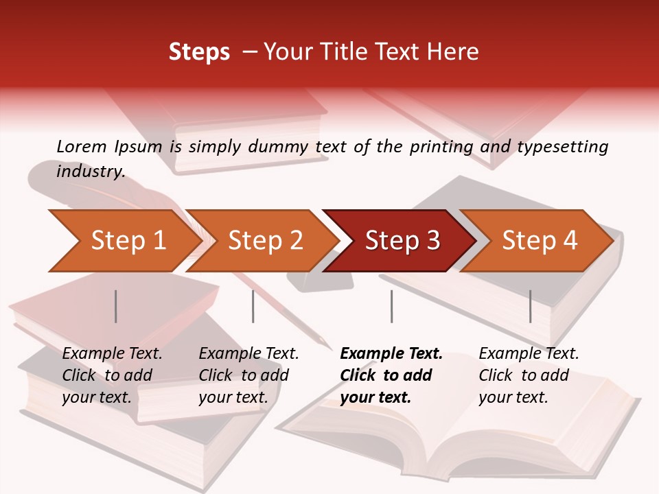 Document Writing Organizer PowerPoint Template
