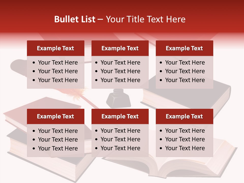 Document Writing Organizer PowerPoint Template