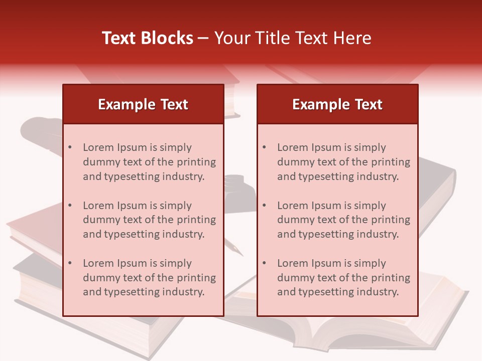 Document Writing Organizer PowerPoint Template