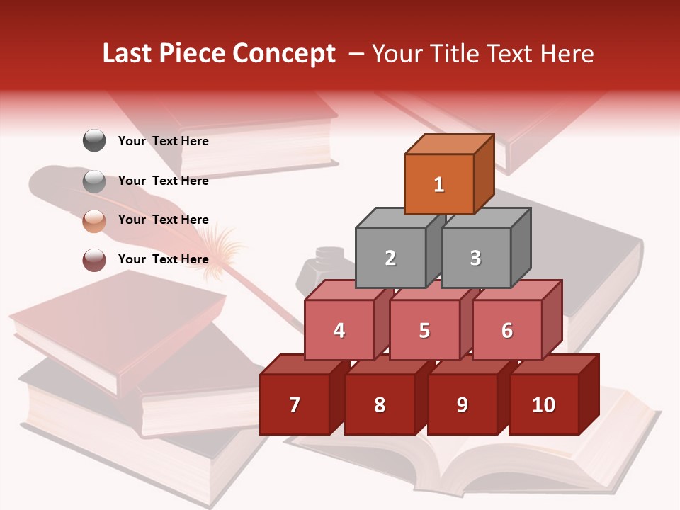 Document Writing Organizer PowerPoint Template
