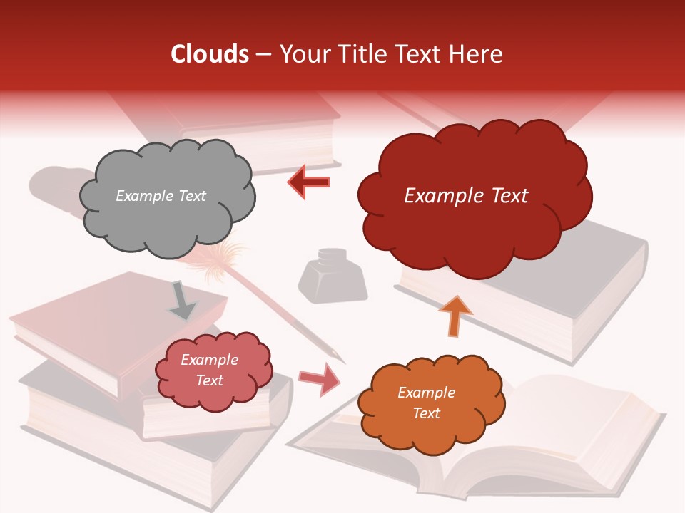 Document Writing Organizer PowerPoint Template