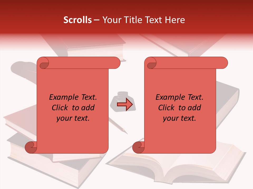 Document Writing Organizer PowerPoint Template