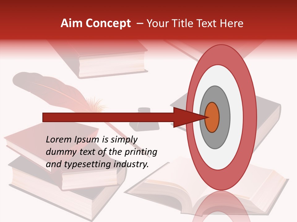 Document Writing Organizer PowerPoint Template