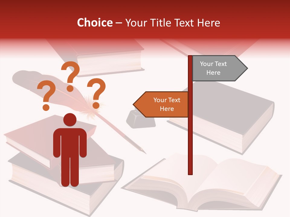 Document Writing Organizer PowerPoint Template