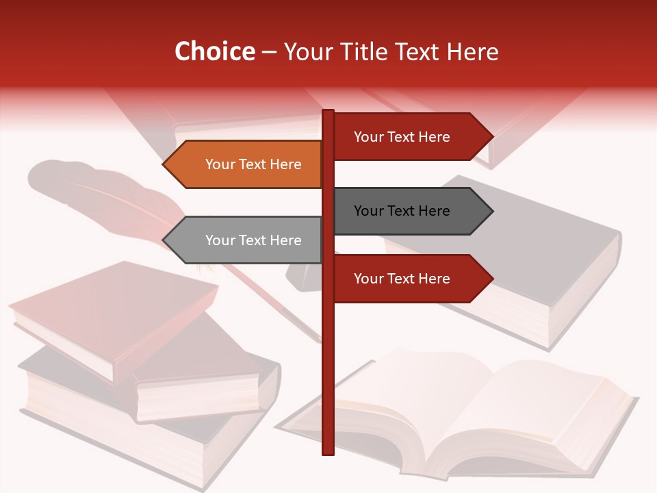 Document Writing Organizer PowerPoint Template