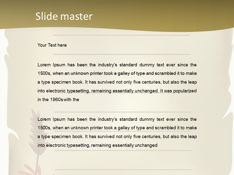 Vector Ancient Illustration PowerPoint Template