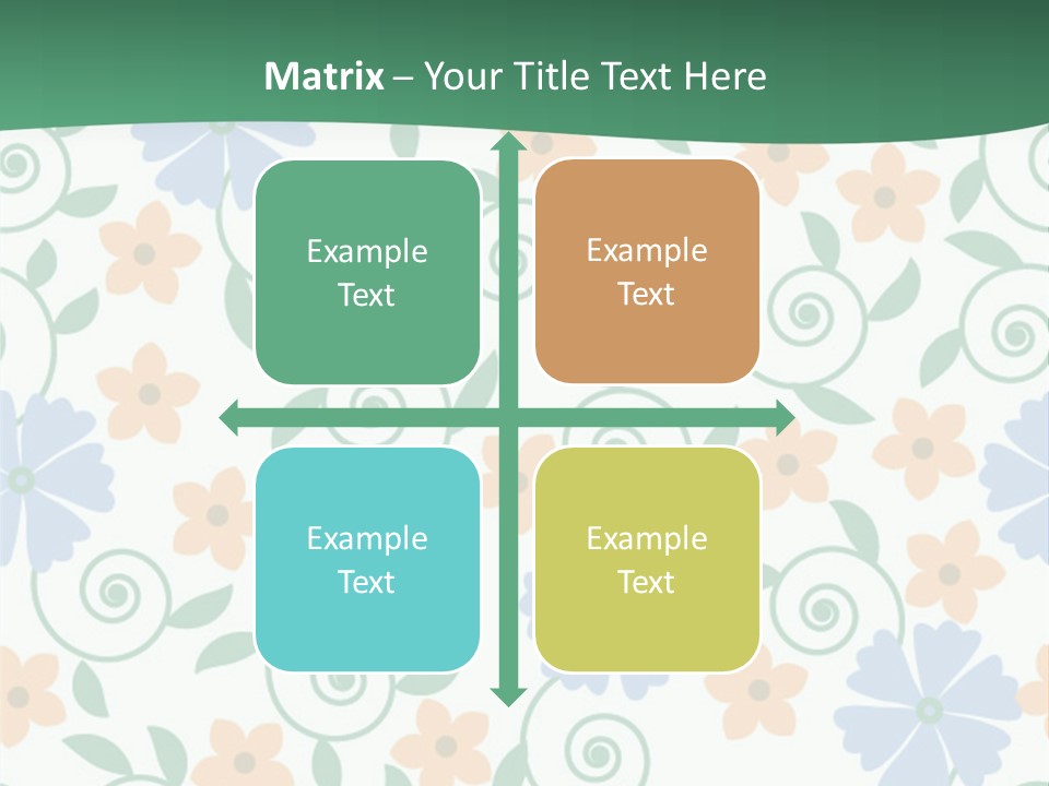 A Colorful Flower Powerpoint Presentation PowerPoint Template