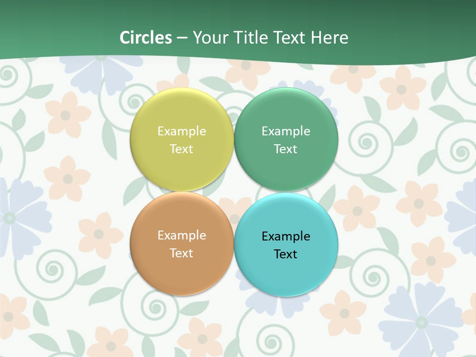 A Colorful Flower Powerpoint Presentation PowerPoint Template