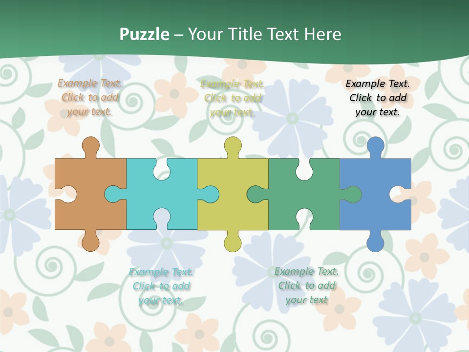 A Colorful Flower Powerpoint Presentation PowerPoint Template