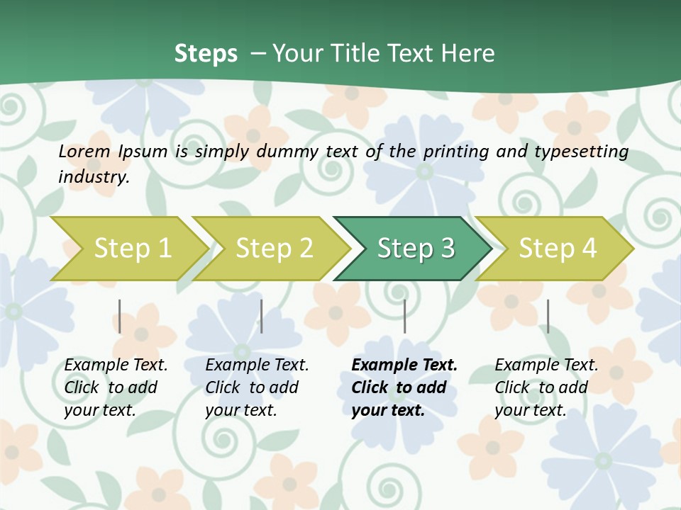 A Colorful Flower Powerpoint Presentation PowerPoint Template