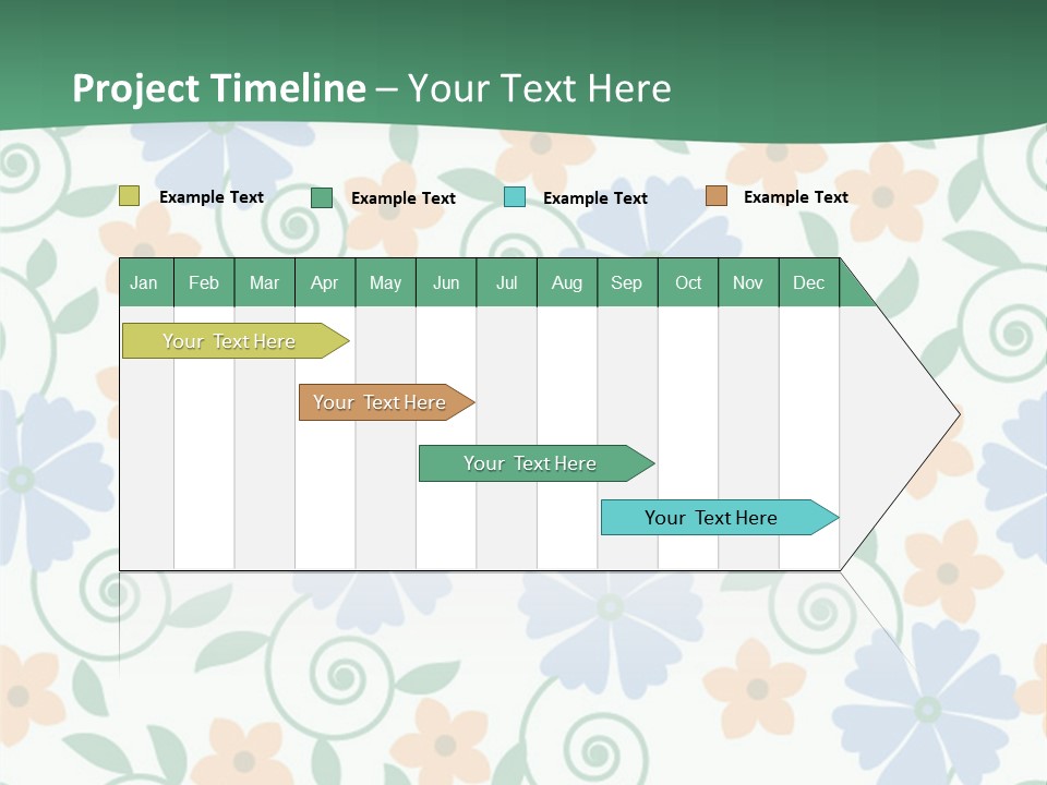 A Colorful Flower Powerpoint Presentation PowerPoint Template