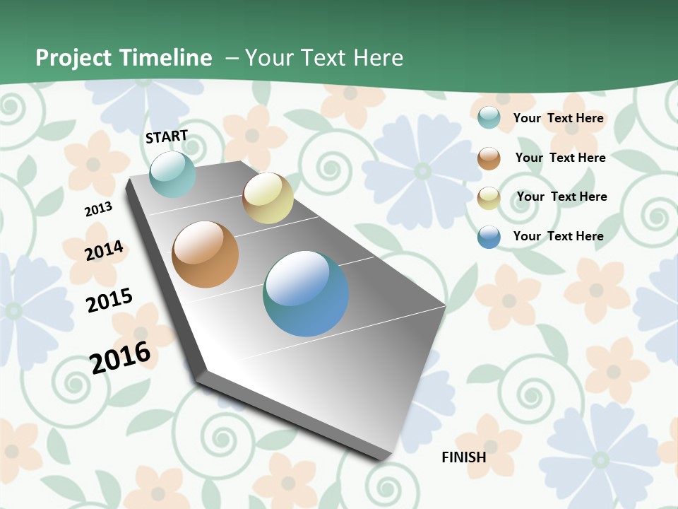 A Colorful Flower Powerpoint Presentation PowerPoint Template