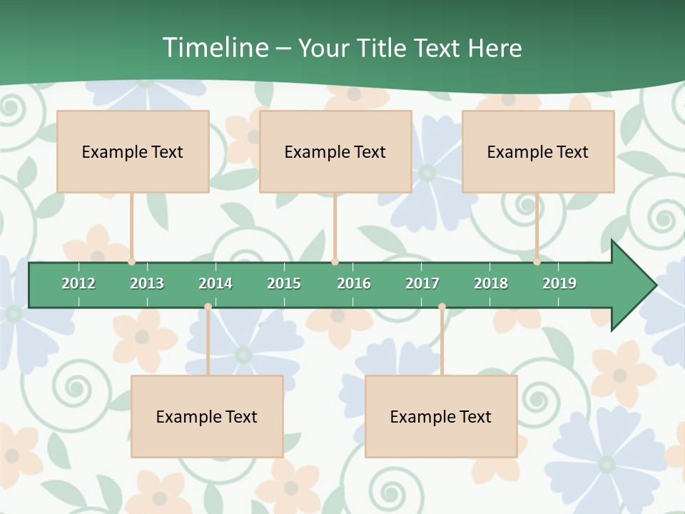 A Colorful Flower Powerpoint Presentation PowerPoint Template
