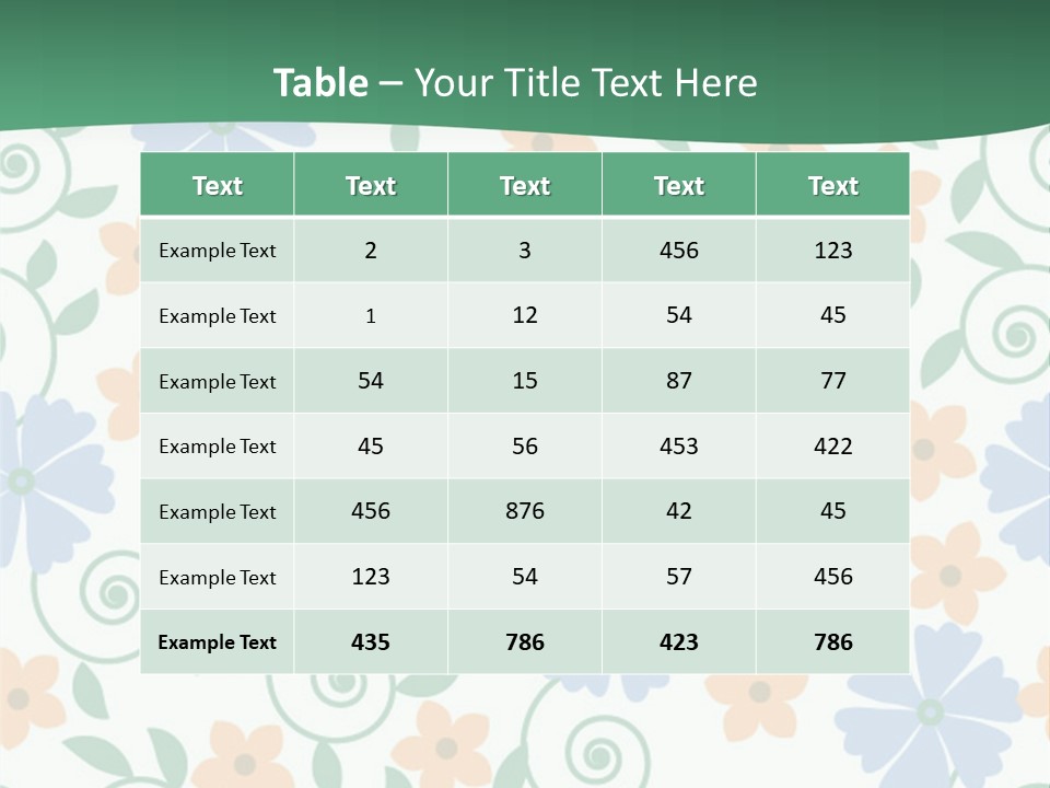 A Colorful Flower Powerpoint Presentation PowerPoint Template